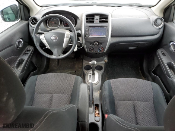 2019 Nissan Versa Sedan SV with VIN 3N1CN7AP5KL802474, listed as a Copart auction lot 47276195 with 100,418 mi miles and Salvage Title. Bid and sale history available at carsss.com. Image 8.