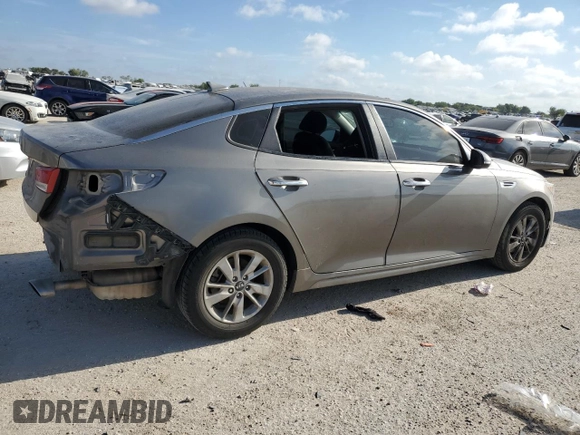 2016 Kia Optima LX with VIN 5XXGT4L39GG020999, listed as a Copart auction lot 67767444 with 99,284 mi miles and Salvage Title. Bid and sale history available at carsss.com. Image 3.