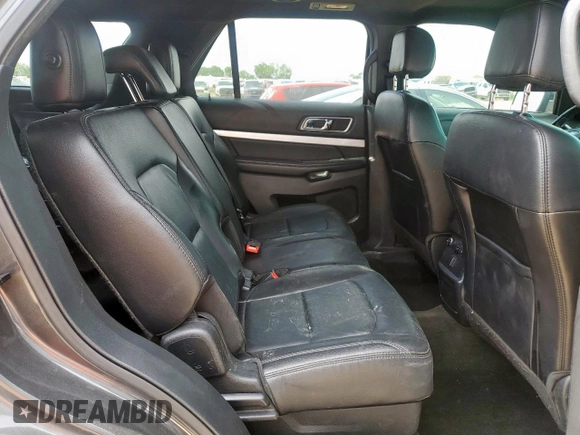 2017 Ford Explorer XLT with VIN 1FM5K7D87HGC22106, listed as a Copart auction lot 58682755 with 122,488 mi miles and Salvage title. Bid and sale history available at DreamBid. Image 11.