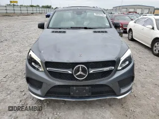 2018 Mercedes-Benz GLE 43 AMG with VIN 4JGED6EB4JA124920, listed as a Copart auction lot 58635785 with 64,203 mi miles and Salvage title. Bid and sale history available at DreamBid. Image 5.