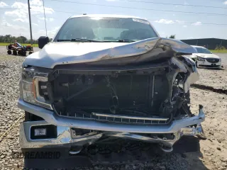 2018 Ford F-150 XL with VIN 1FTEW1EPXJFA95312, listed as a Copart auction lot 57764385 with 91,906 mi miles and Salvage title. Bid and sale history available at DreamBid. Image 5.