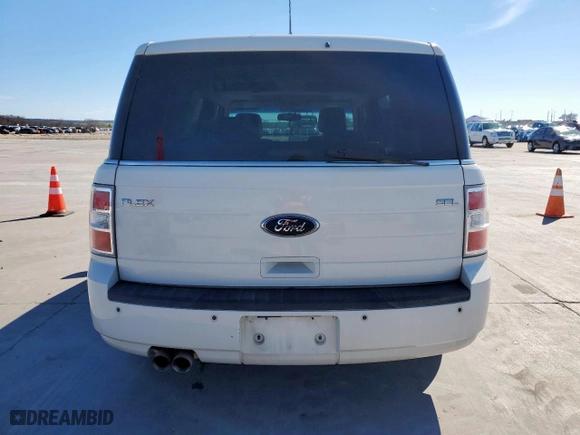 2009 Ford Flex SEL with VIN 2FMDK52C49BA05421, listed as a Copart auction lot 46155275 with NaN miles and Salvage Title. Bid and sale history available at carsss.com. Image 6.