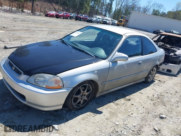 1998 Honda Civic DX with VIN 1HGEJ6123WL130983, listed as a IAAI auction lot 41836867 with 290,461 mi miles. Bid and sale history available at carsss.com. Image 2.