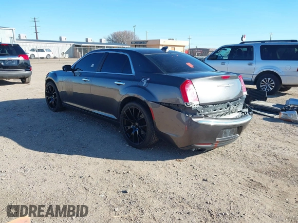 2016 Chrysler 300 with VIN 2C3CCAEG0GH243446, listed as a IAAI auction lot 41376729 with 187,590 mi miles. Bid and sale history available at carsss.com. Image 3.