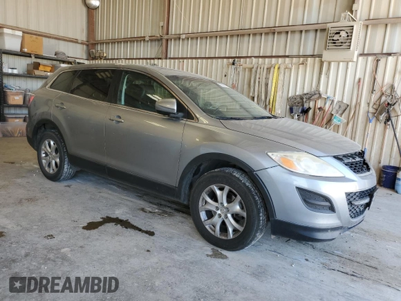 2012 Mazda CX-9 Touring with VIN JM3TB3CA6C0369034, listed as a Copart auction lot 53956835 with 160,773 mi miles and Salvage Title. Bid and sale history available at carsss.com. Image 4.