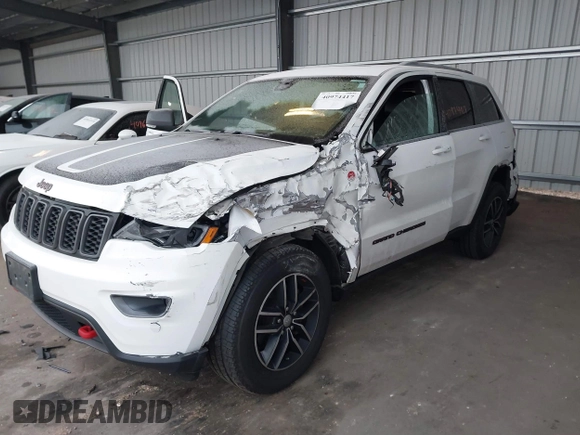 2018 Jeep Grand Cherokee Trailhawk with VIN 1C4RJFLGXJC264438, listed as a IAAI auction lot 40974417 with 117,717 mi miles and . Bid and sale history available at DreamBid. Image 2.