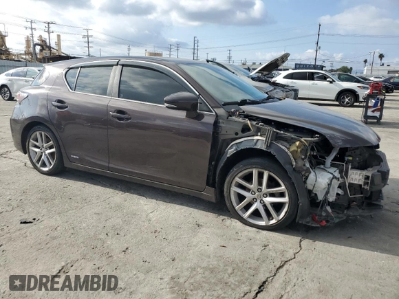 2014 Lexus CT 200h z VIN JTHKD5BHXE2189697, wystawiony jako Copart lot #44744155 z przebiegiem 170 555 mil mil oraz Szkoda całkowita • Salvage title. Historia ofert i sprzedaży dostępna na DreamBid. Obrazek 4.