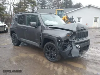 2018 Jeep Renegade Altitude with VIN ZACCJBBB5JPJ18803, listed as a IAAI auction lot 41662237 with 81,062 mi miles. Bid and sale history available at carsss.com. Image 1.