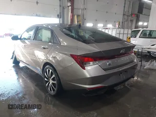 2023 Hyundai Elantra SE with VIN KMHLL4AG9PU557866, listed as a IAAI auction lot 41560571 with 44,666 mi miles and . Bid and sale history available at DreamBid. Image 3.