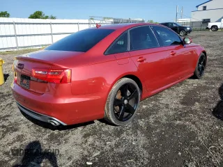 2015 Audi A6 with VIN WAUHMBFC1FN027544, listed as a Copart auction lot 53960404 with 104,428 mi miles and Salvage title. Bid and sale history available at DreamBid. Image 3.