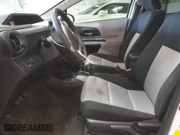 2012 Toyota Prius One with VIN JTDKDTB36C1523964, listed as a Copart auction lot 53661765 with 167,437 mi miles and Clean Title. Bid and sale history available at carsss.com. Image 7.