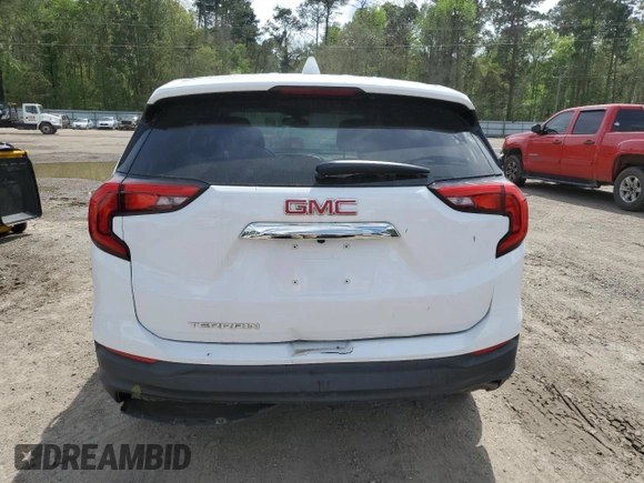 2019 GMC Terrain SLE with VIN 3GKALMEV1KL250509, listed as a Copart auction lot 50786925 with 63,351 mi miles and Salvage Title. Bid and sale history available at carsss.com. Image 6.