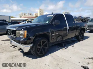 2008 GMC Sierra 1500 SLE1 with VIN 3GTEK13J38G308037, listed as a Copart auction lot 49906835 with 233,922 mi miles and Salvage Title. Bid and sale history available at carsss.com. Image 1.