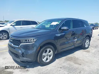 2023 Kia Sorento LX with VIN 5XYRG4LC4PG218835, listed as a IAAI auction lot 42048732 with 25,143 mi miles and . Bid and sale history available at DreamBid. Image 6.