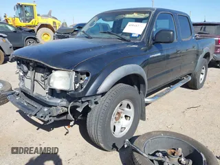 2002 Toyota Tacoma PreRunner with VIN 5TEGN92N02Z079606, listed as a IAAI auction lot 41848744 with 134,964 mi miles and . Bid and sale history available at DreamBid. Image 2.