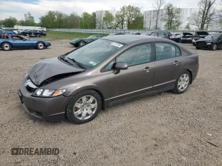 2009 Honda Civic LX z VIN 2HGFA16589H543669, wystawiony jako Copart lot #57107795 z przebiegiem 149 433 mil mil oraz Szkoda całkowita • Salvage title. Historia ofert i sprzedaży dostępna na DreamBid. Obrazek 1.
