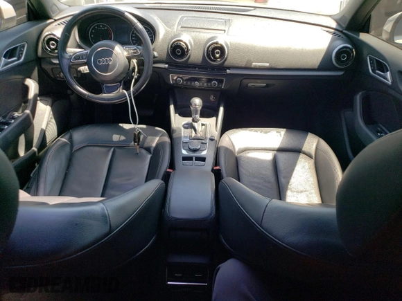 2016 Audi A3 1.8T Premium with VIN WAU67LFF2G1110763, listed as a Copart auction lot 58712073 with 87,446 mi miles. Bid and sale history available at carsss.com. Image 8.