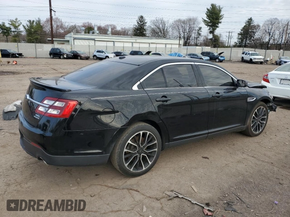 2018 Ford Taurus SEL with VIN 1FAHP2E8XJG137910, listed as a Copart auction lot 50883605 with 104,425 mi miles and Salvage Title. Bid and sale history available at carsss.com. Image 3.