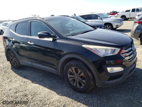 2014 Hyundai Santa Fe Sport with VIN 5XYZUDLB6EG230319, listed as a Copart auction lot 46366245 with 126,288 mi miles and Salvage Title. Bid and sale history available at carsss.com. Image 4.