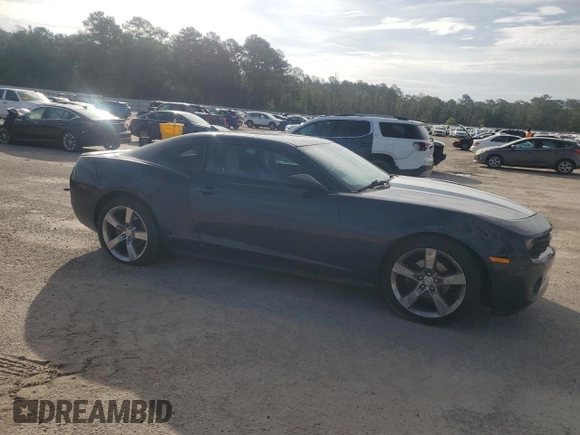 2013 Chevrolet Camaro LT with VIN 2G1FC1E30D9166128, listed as a Copart auction lot 60936725 with 168,914 mi miles and Salvage title. Bid and sale history available at DreamBid. Image 4.