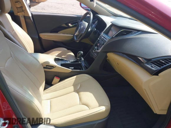 2016 Hyundai Azera Limited with VIN KMHFH4JG5GA524170, listed as a IAAI auction lot 42065814 with 73,607 mi miles and . Bid and sale history available at carsss.com. Image 5.