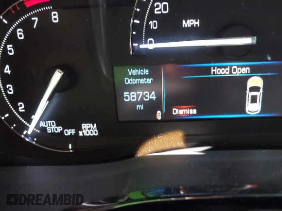 2019 Cadillac XT5 Luxury AWD with VIN 1GYKNDRS0KZ219247, listed as a IAAI auction lot 41870568 with 58,734 mi miles and . Bid and sale history available at carsss.com. Image 15.