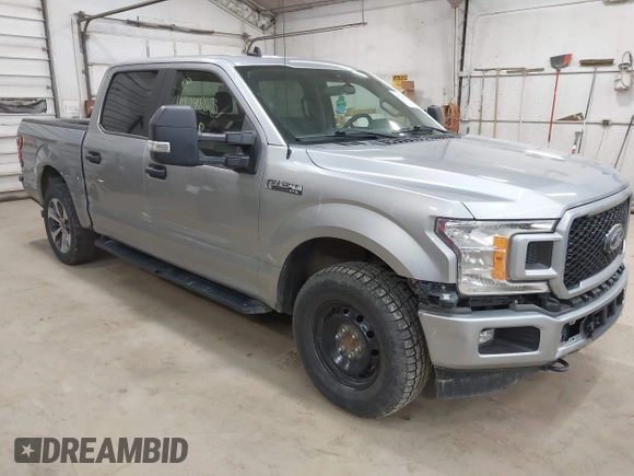 2020 Ford F-150 XL with VIN 1FTEW1EP5LFA61412, listed as a IAAI auction lot 41924863 with 96,397 mi miles. Bid and sale history available at carsss.com. Image 1.