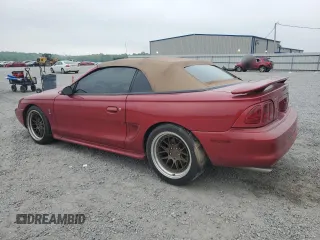 1996 Ford Mustang Cobra with VIN 1FALP46V7TF187912, listed as a Copart auction lot 54401505 with 116,465 mi miles and Salvage title. Bid and sale history available at DreamBid. Image 2.