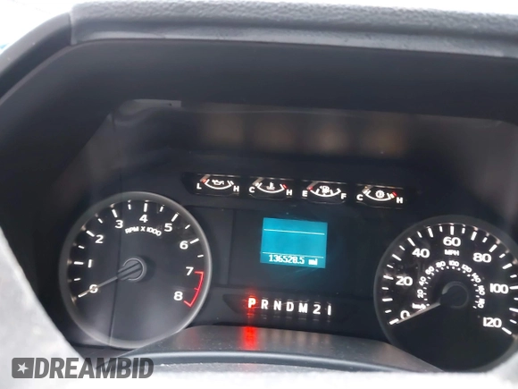 2018 Ford F-150 XL with VIN 1FTEW1EB0JKD85702, listed as a IAAI auction lot 41207356 with 136,528 mi miles. Bid and sale history available at carsss.com. Image 7.