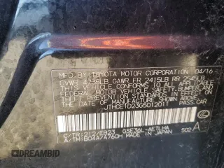 2016 Lexus IS 350 with VIN JTHCE1D23G5012011, listed as a Copart auction lot 49539255 with 103,878 mi miles and Salvage title. Bid and sale history available at DreamBid. Image 14.