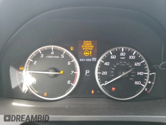 2017 Acura RDX with VIN 5J8TB4H31HL007029, listed as a Copart auction lot 50269835 with 58,159 mi miles and Salvage Title. Bid and sale history available at DreamBid. Image 9.