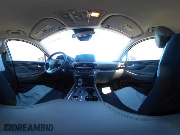2019 Hyundai Santa Fe SE with VIN 5NMS2CAD9KH122140, listed as a IAAI auction lot 42616171 with 50,794 mi miles and . Bid and sale history available at DreamBid. Image 19.