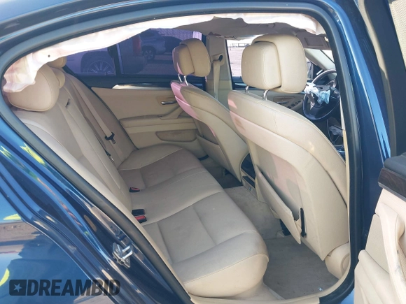 2011 BMW 5 Series 535i with VIN WBAFR7C51BC604445, listed as a IAAI auction lot 41980493 with 184,243 mi miles and . Bid and sale history available at carsss.com. Image 8.