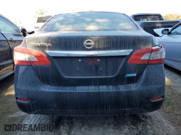 2013 Nissan Sentra S with VIN 3N1AB7AP2DL778119, listed as a Copart auction lot 65835614 with 99,623 mi miles and Salvage Title. Bid and sale history available at DreamBid. Image 6.