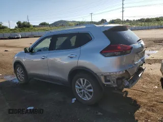 2017 Nissan Rogue SV with VIN KNMAT2MVXHP520321, listed as a Copart auction lot 60747285 with 88,293 mi miles and Salvage title. Bid and sale history available at DreamBid. Image 2.