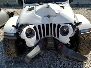 2021 Jeep Wrangler Unlimited Rubicon with VIN 1C4HJXFN3MW634045, listed as a Copart auction lot 52684805 with 34,133 mi miles and Clean Title. Bid and sale history available at DreamBid. Image 11.