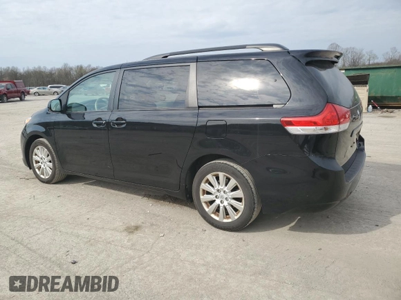 2014 Toyota Sienna Ltd with VIN 5TDDK3DC1ES088496, listed as a Copart auction lot 53710935 with 178,614 mi miles and Clean Title. Bid and sale history available at carsss.com. Image 2.