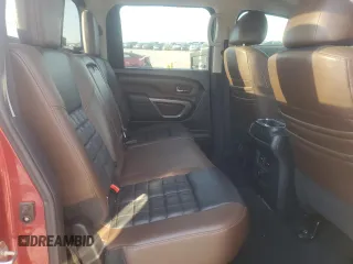 2017 Nissan Titan SV with VIN 1N6AA1E67HN557309, listed as a Copart auction lot 53748735 with 112,197 mi miles and Salvage title. Bid and sale history available at DreamBid. Image 10.