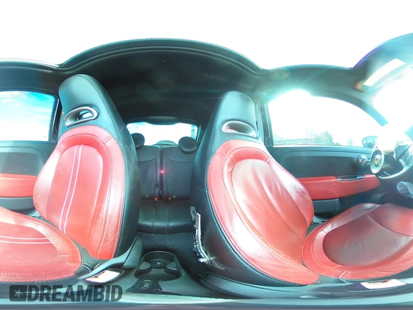 2012 FIAT 500 Abarth z VIN 3C3CFFFH2CT299224, wystawiony jako Copart lot #87739145 z przebiegiem Nie podano mil oraz Szkoda całkowita • Salvage title. Historia ofert i sprzedaży dostępna na DreamBid. Obrazek 12.