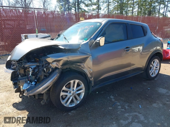 2015 Nissan Juke S with VIN JN8AF5MR3FT506748, listed as a IAAI auction lot 41596464 with 1 mi miles. Bid and sale history available at carsss.com. Image 20.