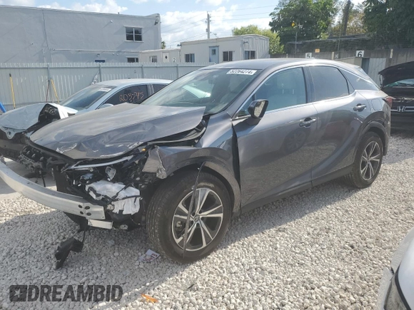 2023 Lexus RX with VIN 2T2BAMBA6PC007114, listed as a Copart auction lot 52264274 with 10,728 mi miles and Salvage Title. Bid and sale history available at carsss.com. Image 1.