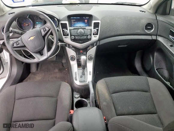 2016 Chevrolet Cruze Limited LT with VIN 1G1PE5SB7G7123509, listed as a Copart auction lot 45837585 with 124,291 mi miles and Salvage Title. Bid and sale history available at carsss.com. Image 8.