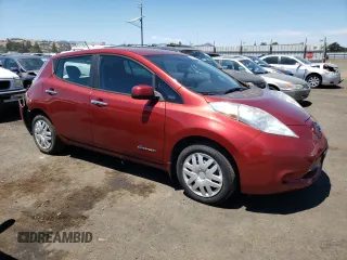 2015 Nissan LEAF SV with VIN 1N4AZ0CP2FC316001, listed as a Copart auction lot 62564533 with 64,069 mi miles. Bid and sale history available at carsss.com. Image 4.