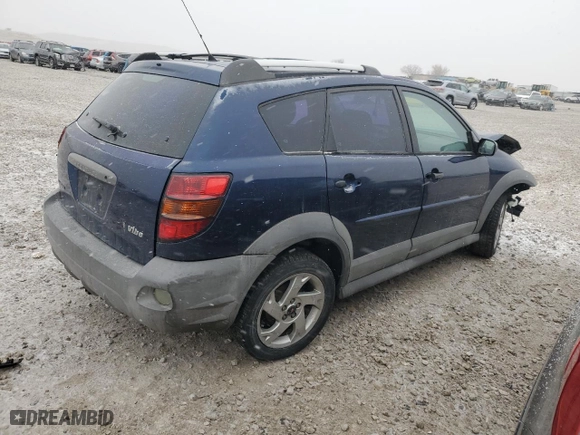 2004 Pontiac Vibe with VIN 5Y2SM62834Z461651, listed as a Copart auction lot 44461865 with NaN miles and Salvage Title. Bid and sale history available at carsss.com. Image 3.