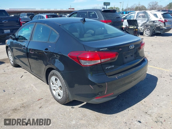 2017 Kia Forte LX with VIN 3KPFK4A70HE041755, listed as a IAAI auction lot 41681241 with 154,949 mi miles. Bid and sale history available at carsss.com. Image 3.