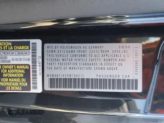 2009 Volkswagen Rabbit S with VIN WVWAB71K59W104212, listed as a Copart auction lot 46642025 with 149,001 mi miles and Salvage Title. Bid and sale history available at carsss.com. Image 14.