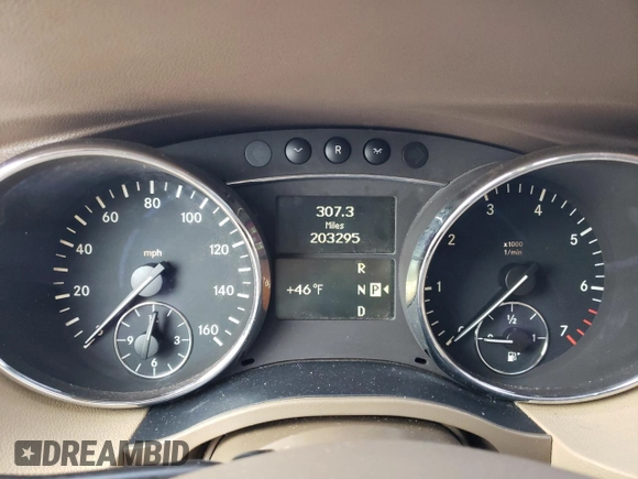2008 Mercedes-Benz R 3.5L with VIN 4JGCB56EX8A076494, listed as a Copart auction lot 41799555 with 203,295 mi miles and Clean title. Bid and sale history available at DreamBid. Image 9.