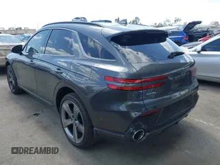 2023 Genesis GV70 2.5T with VIN KMUMADTBXPU095492, listed as a IAAI auction lot 41959841 with 15,316 mi miles. Bid and sale history available at carsss.com. Image 3.