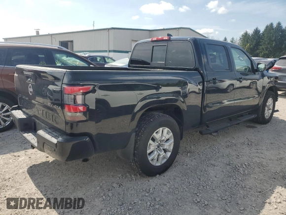 2022 Nissan Frontier SV with VIN 1N6ED1FK4NN648926, listed as a Copart auction lot 71633154 with 36,013 mi miles and Salvage Title. Bid and sale history available at carsss.com. Image 3.