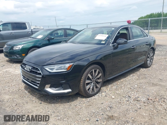 2022 Audi A4 Premium z VIN WAUABAF45NA011914, wystawiony jako IAAI lot #42210116 z przebiegiem 38 404 mil mil oraz . Historia ofert i sprzedaży dostępna na DreamBid. Obrazek 2.